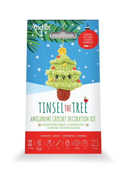 Anchor Amigurumi Crochet Kit - Tinsel The Tree