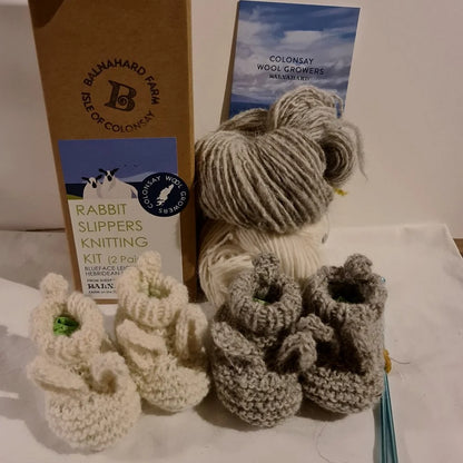 Knitting Kit - Rabbit Slippers