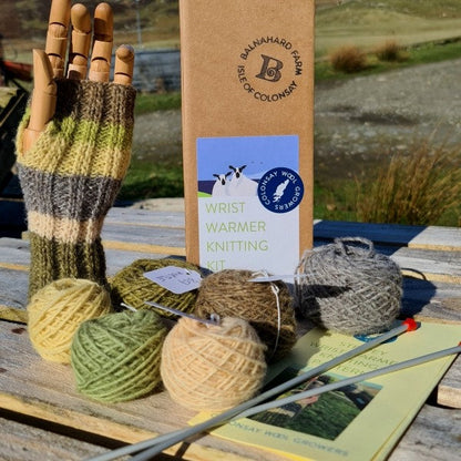 Knitting Kit - Wrist Warmers