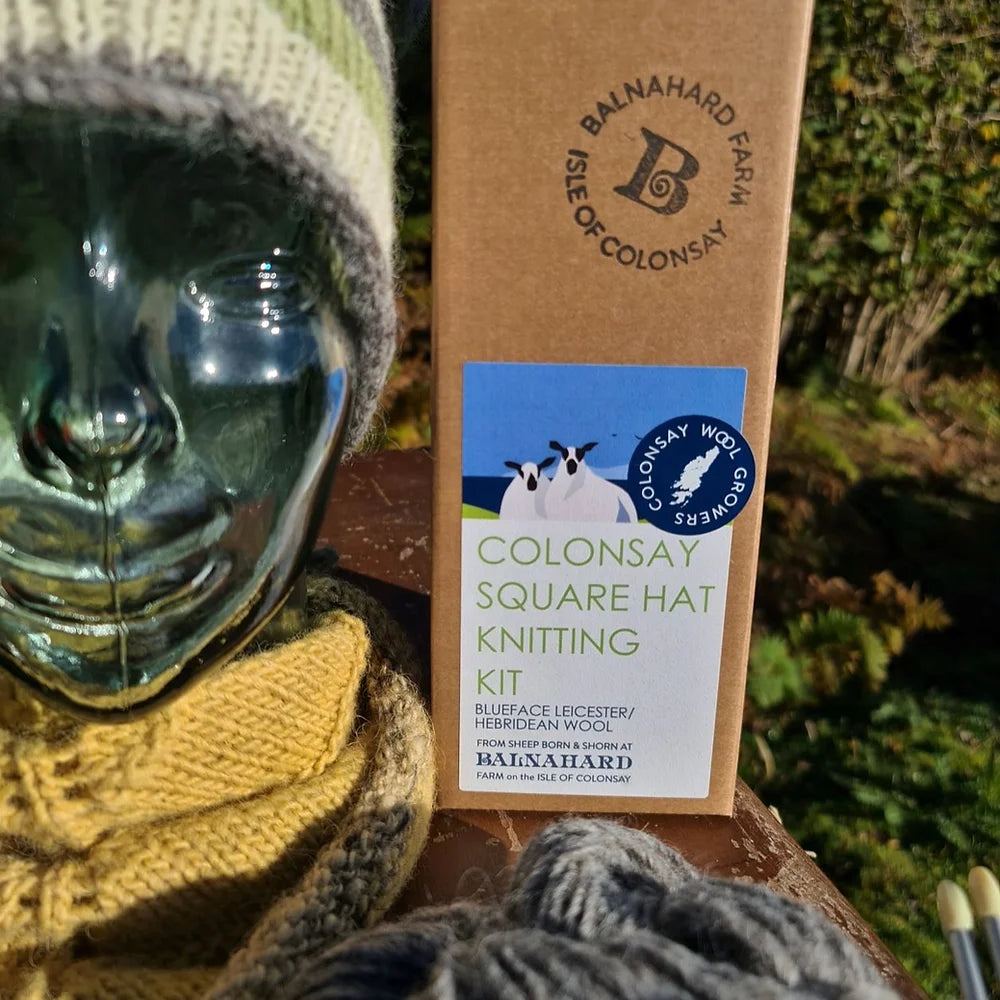 Knitting Kit - Colonsay Square Hat