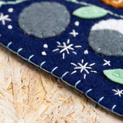 Hawthorn Handmade - Celestial Pennant Felt Craft Kit for Beginners