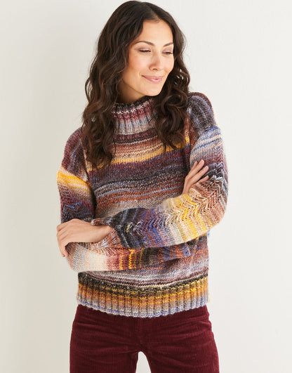 Sirdar - 10139 - Roll Neck Sweater