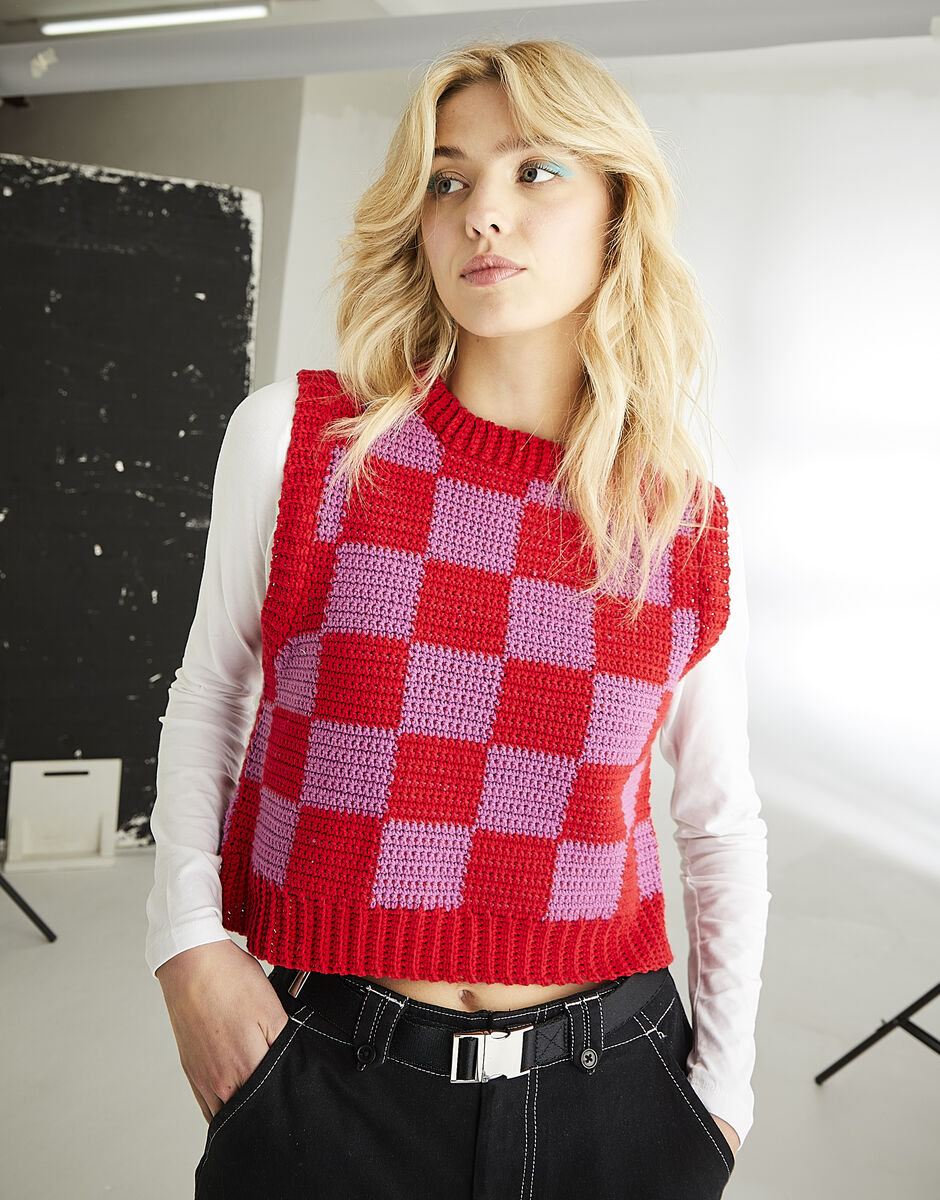 Sirdar - 10577 - Gridlock Crochet Vest