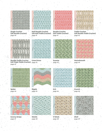 Bella Coco's Crochet Stitch Library by Sarah-Jayne Fragola