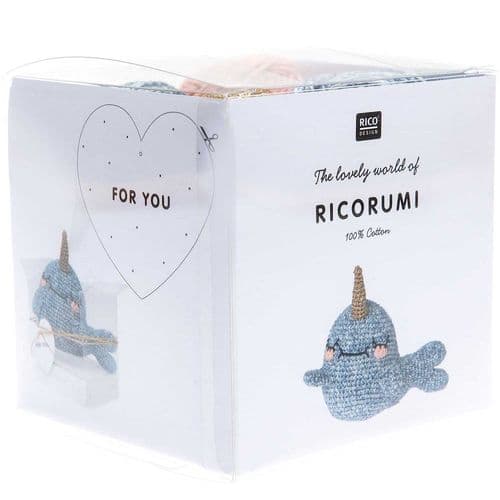 Ricorumi Crochet Kit - Narwhal