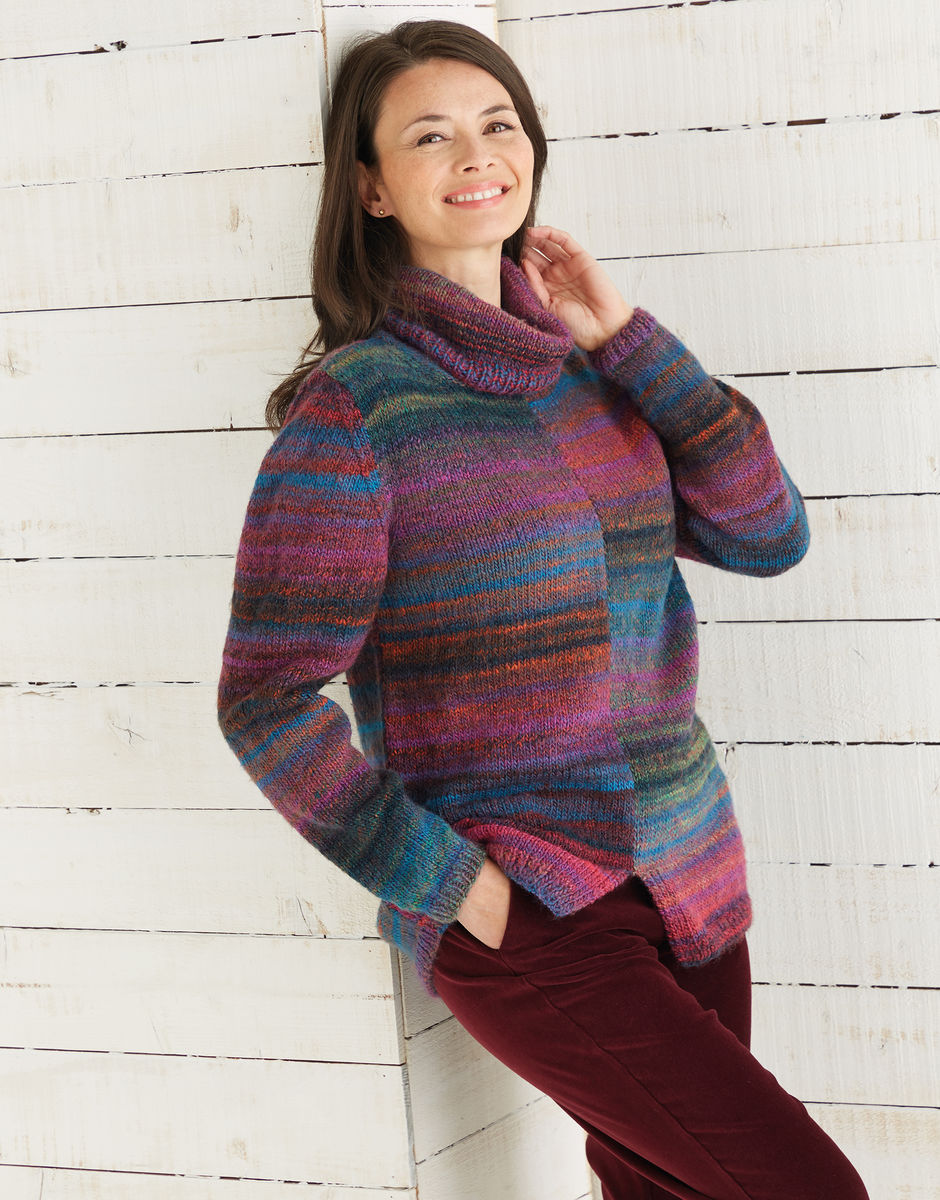 Sirdar - 10030 - Two Tone Sweater