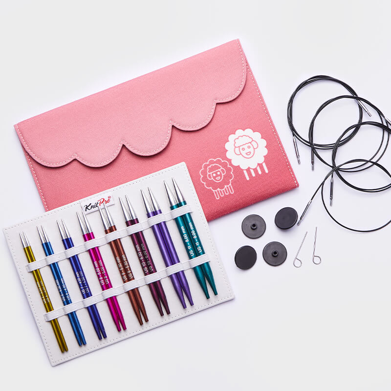 KnitPro Symfonie Zing Deluxe Interchangeable Needle Set