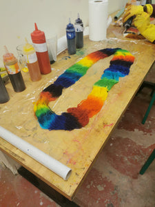 Dipti's Rainbow Skein!