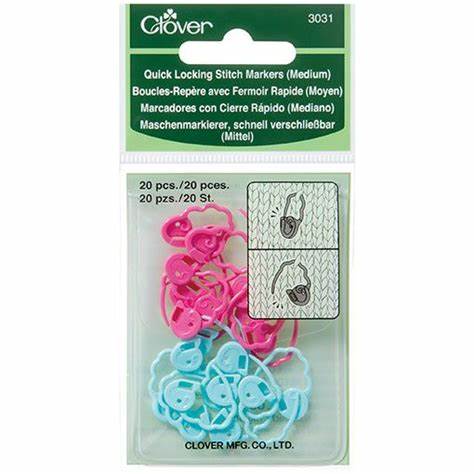 Medium Quick Locking Stitch Markers - 3031