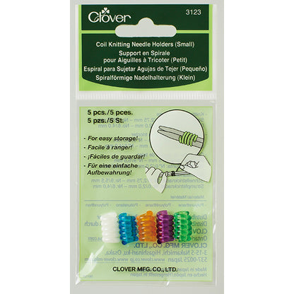 Clover Coil Knitting Needle Holders