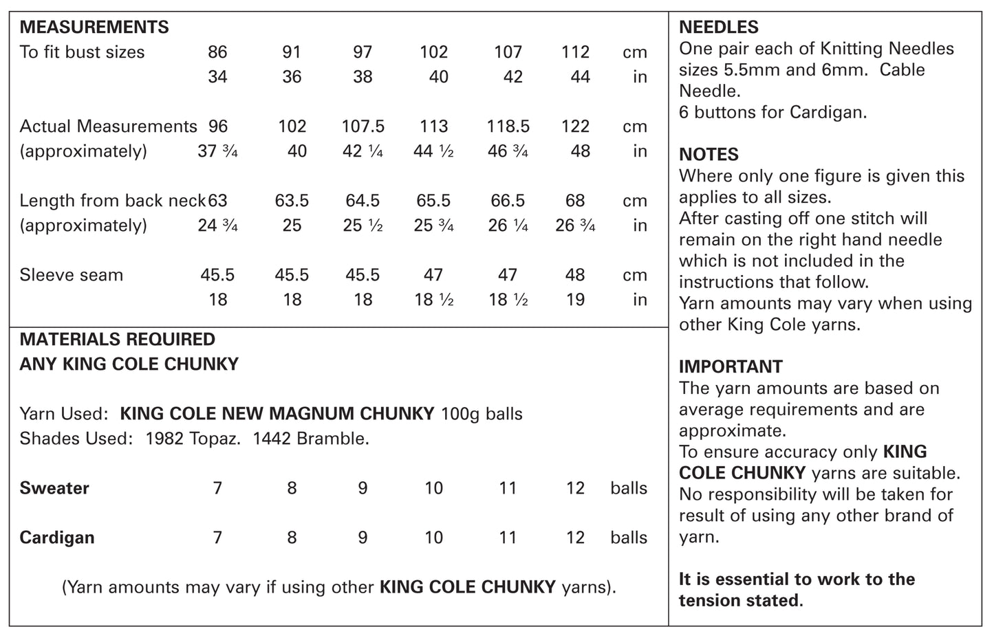 Size Guide