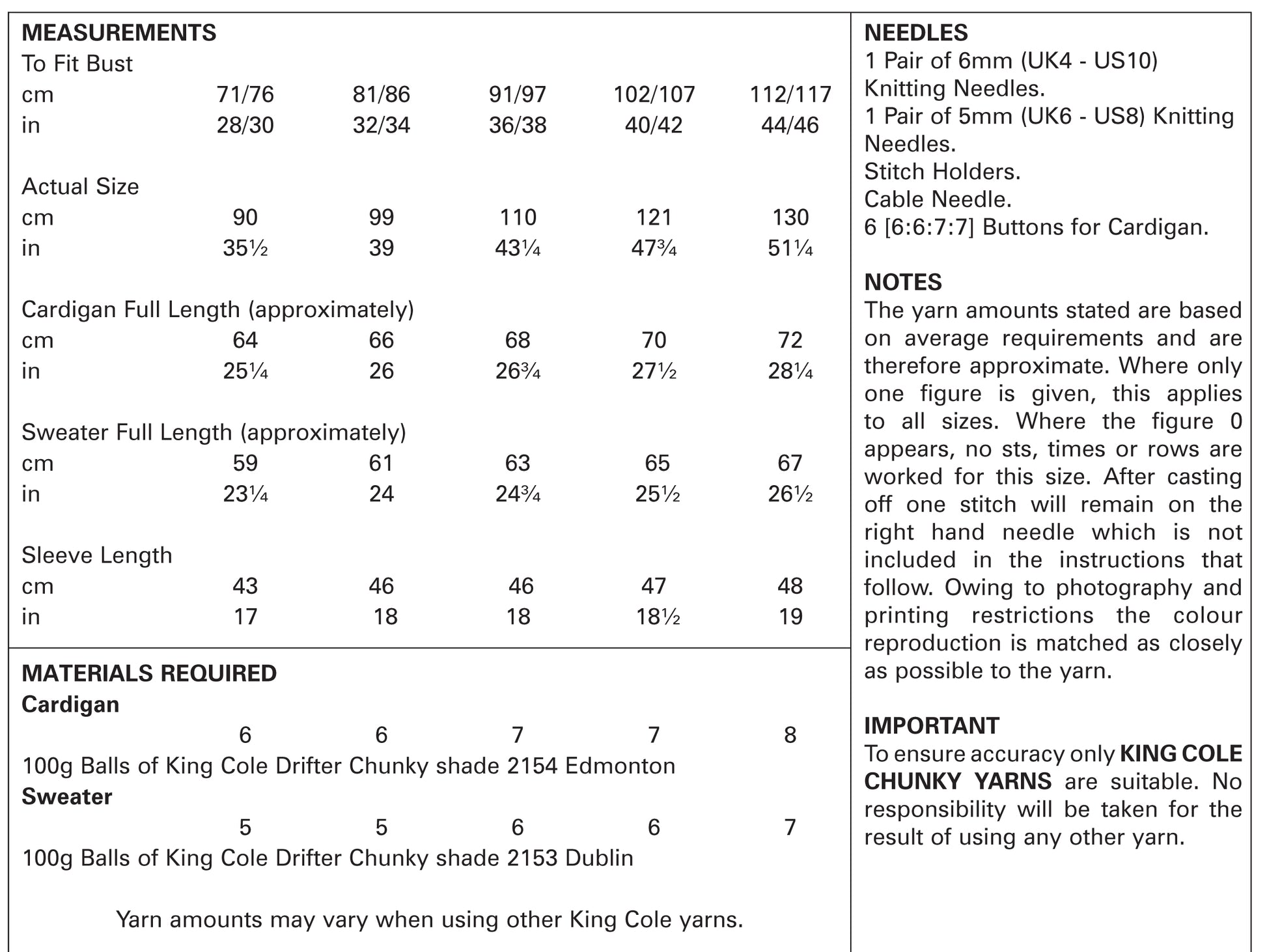 Size Guide