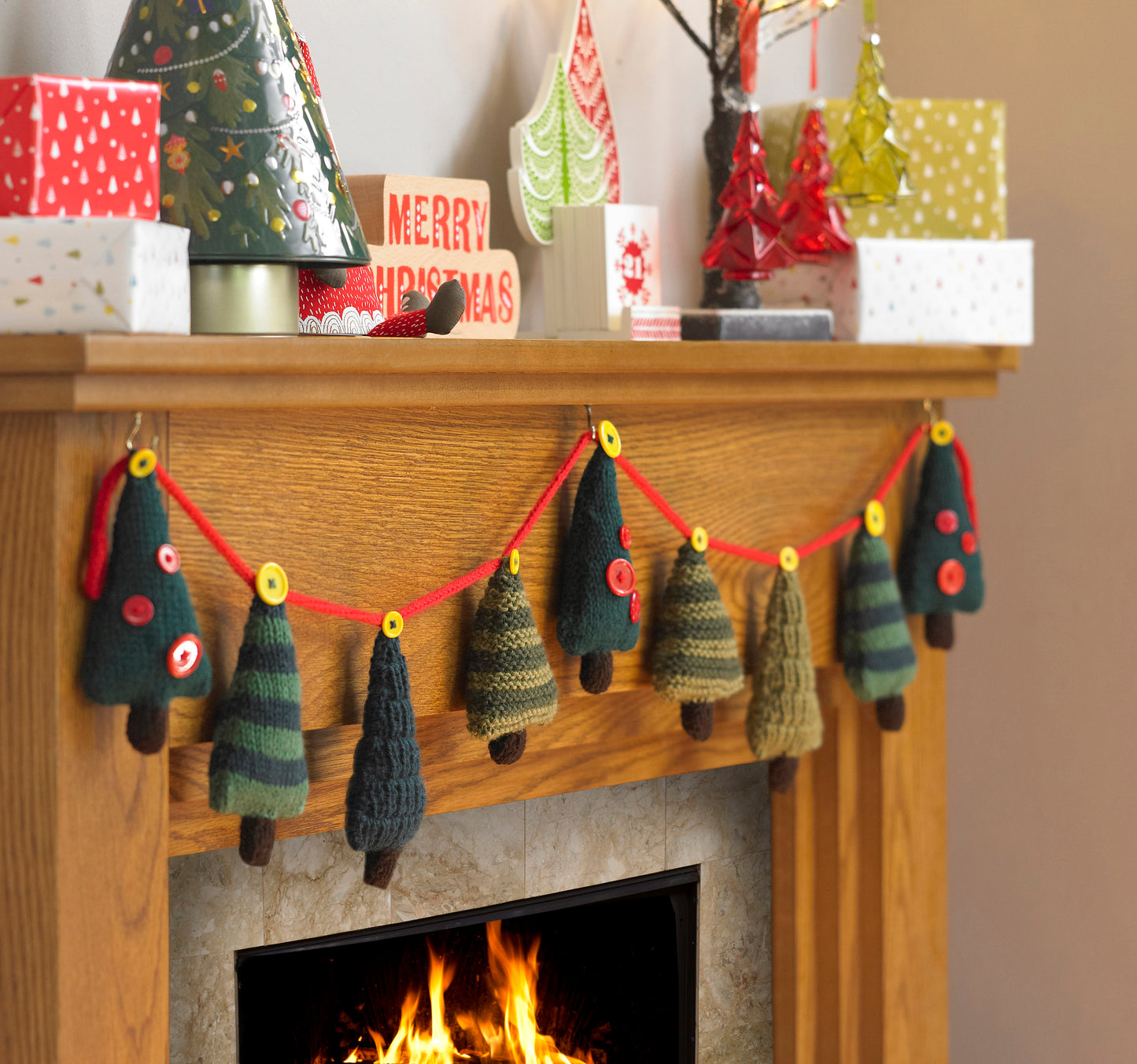 Christmas Tree Garland