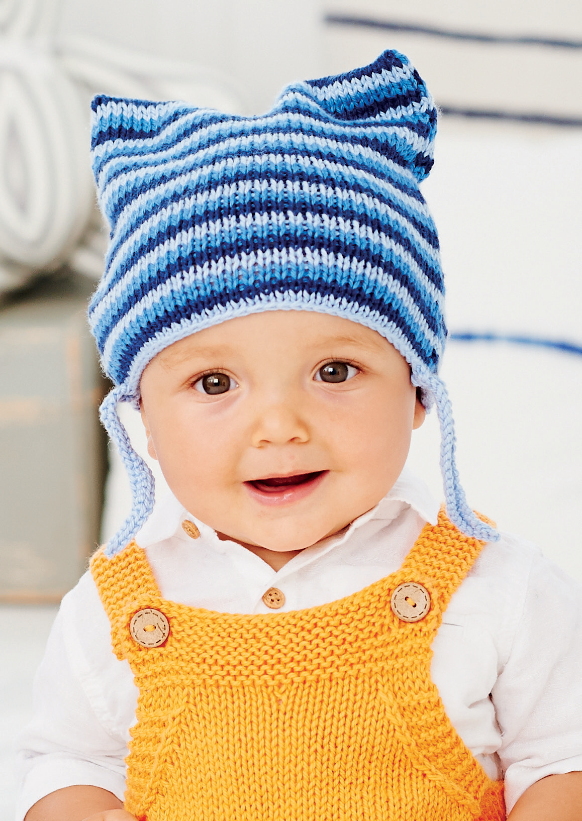 Little Stripy Bag Hat