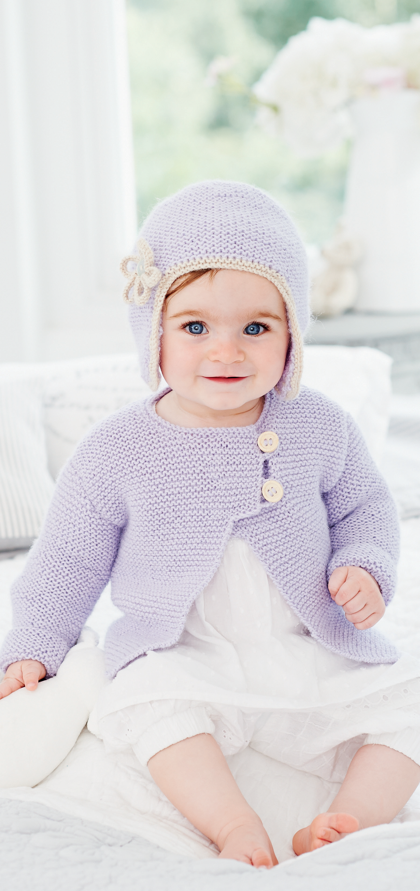 Little Flapper Coat, Daisy Helmet