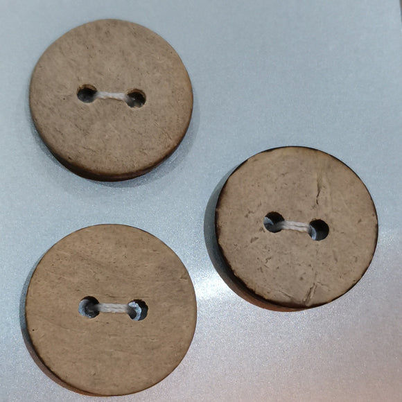 Coconut Shell Buttons - Tiny