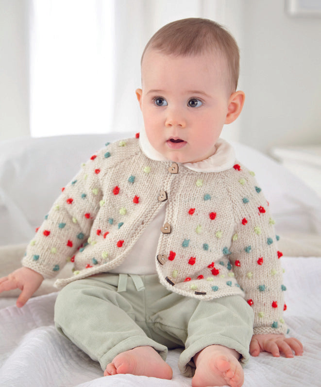 Little Dots and Spots Cardie