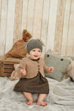 Little Folk Cardie & Funny Bunny Hat