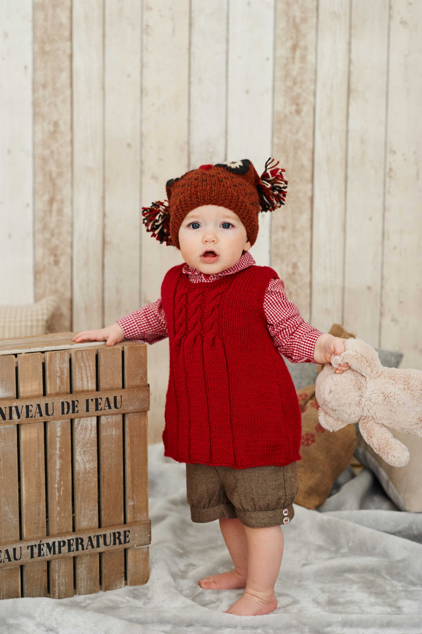 Rosehip Tunic & Little Owl Hat