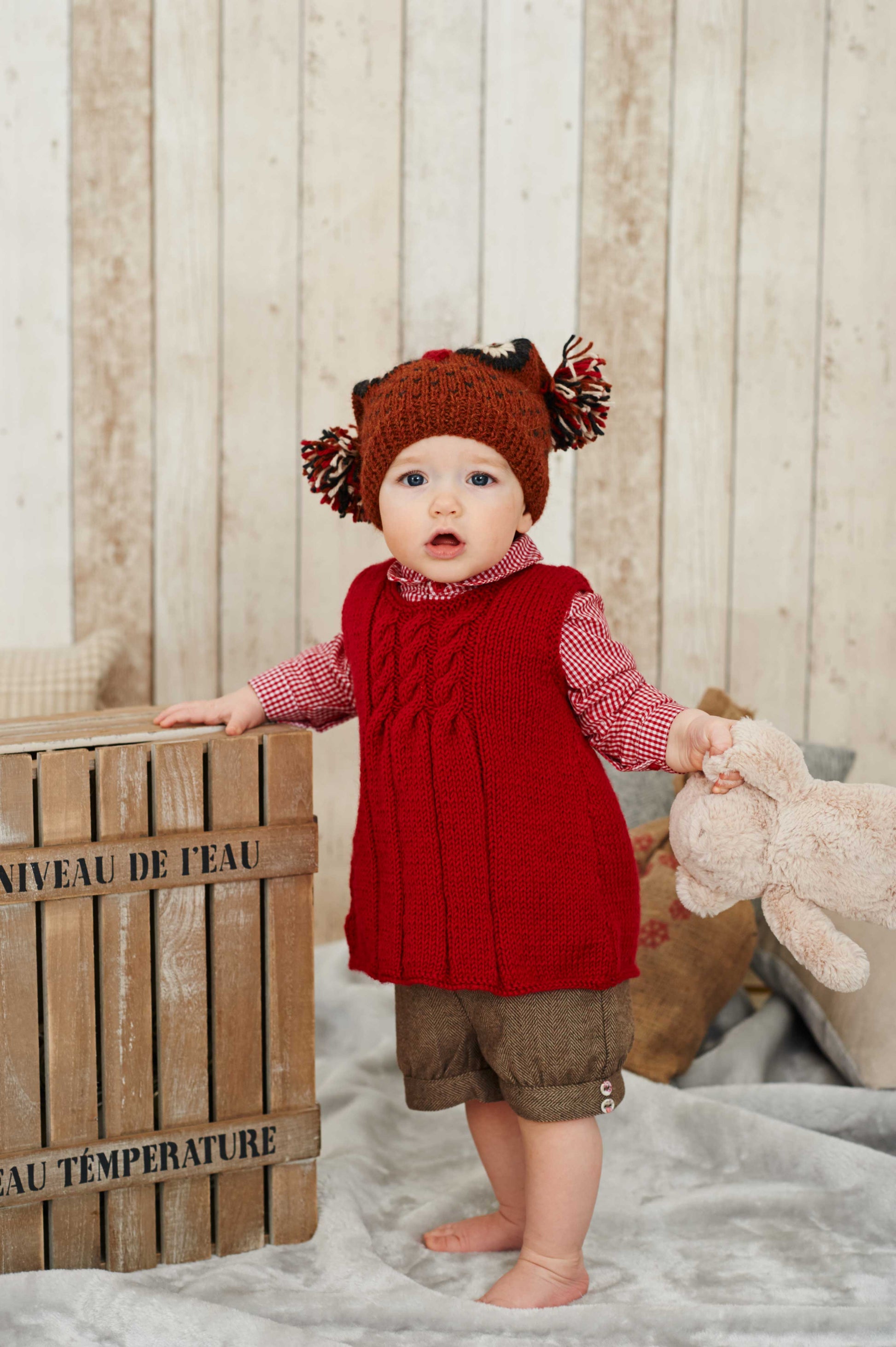 Rosehip Tunic & Little Owl Hat