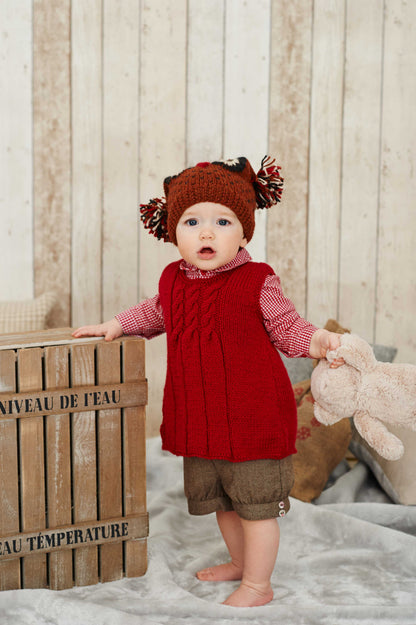 Rosehip Tunic & Little Owl Hat