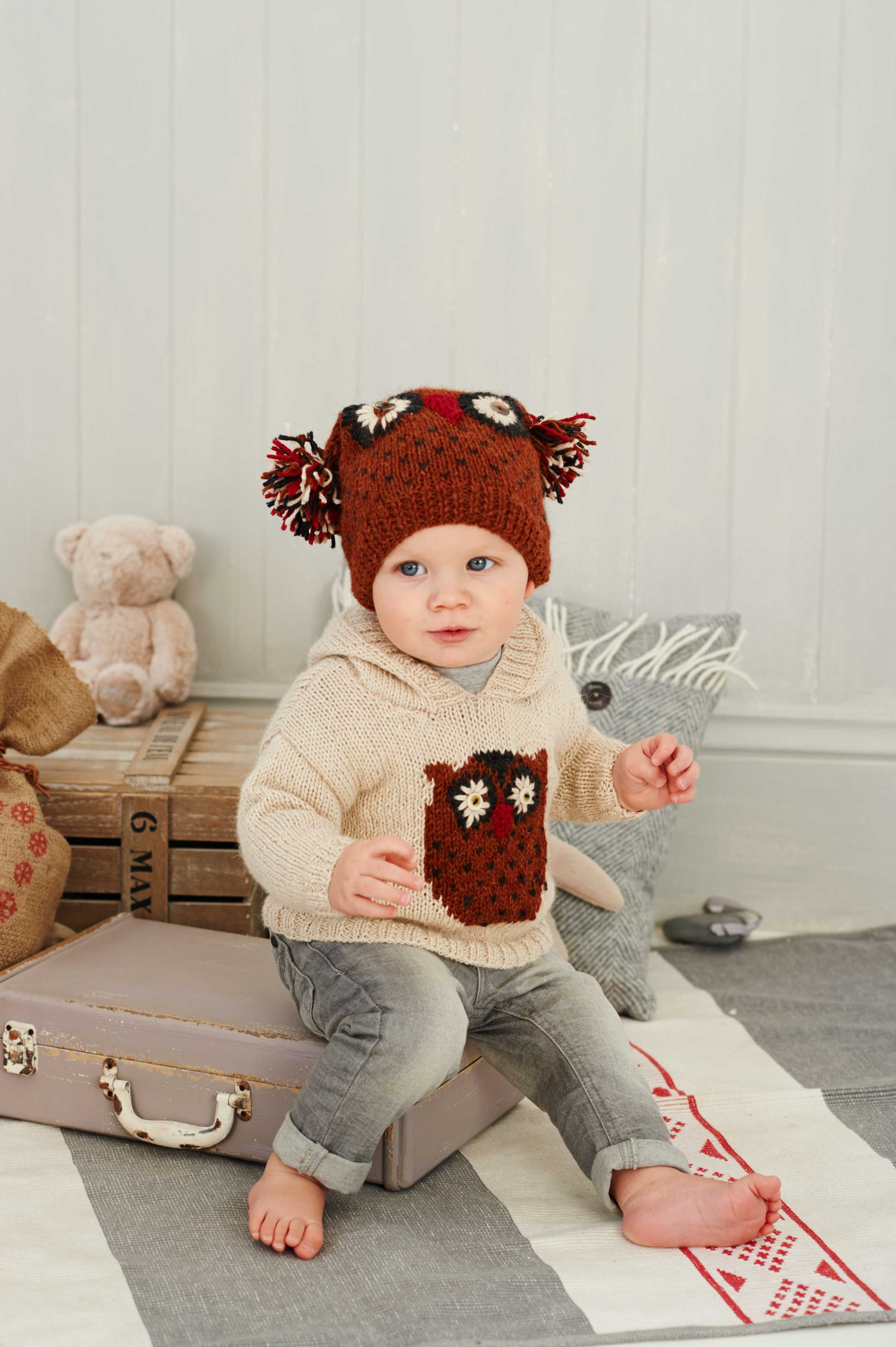 Little Owl Hoodie & Little Owl Hat