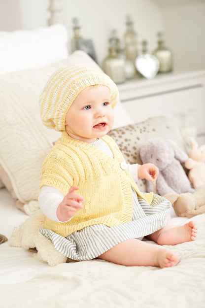 Little Sunshine Cardie & Little Slouchy Beret