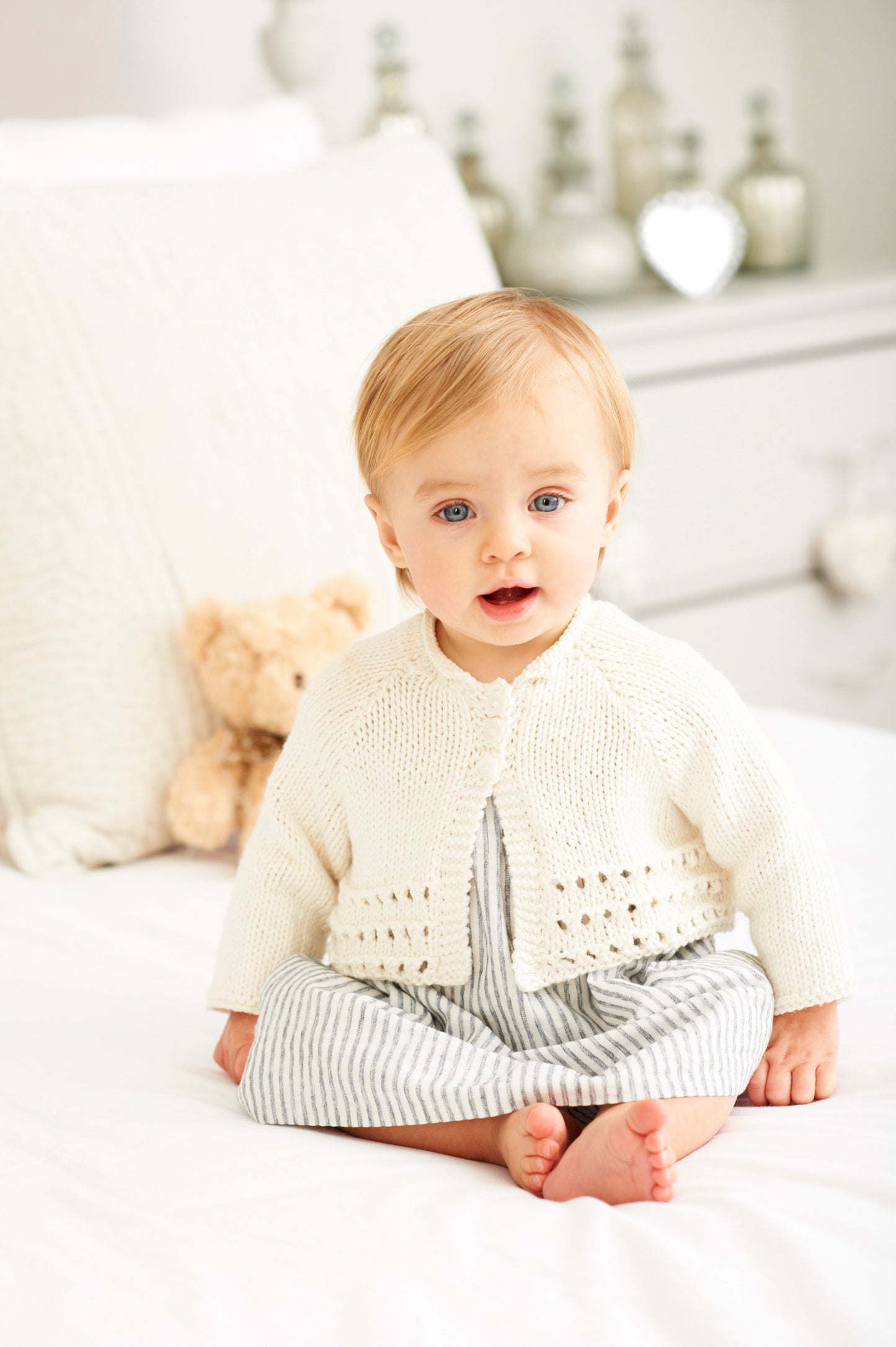 Little Lacy Raglan Cardie