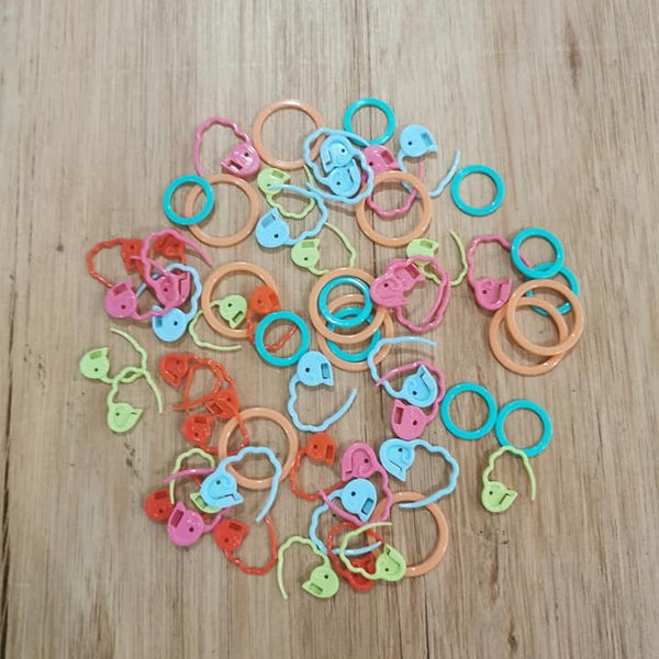 Clover Soft Stitch Ring Markers  One BIG Happy Yarn Co. – One Big Happy